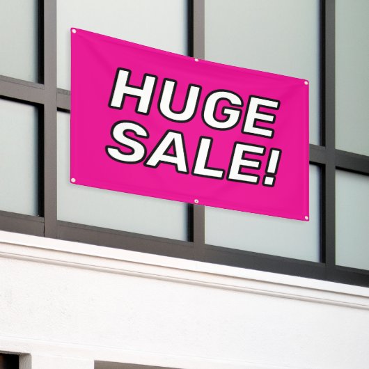Custom HUGE SALE! Banner (Äußeres Gebäude)
