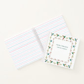 Custom Hummingbird Border Notepad Notizblock (Innenseite)