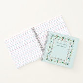 Custom Hummingbird Border Notepad Notizblock (Innenseite)