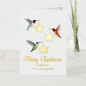 Custom Hummingbird Christmas (Vorderseite)