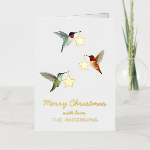 Custom Hummingbird Christmas