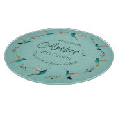 Custom Hummingbird Cutting Board Schneidebrett (Ecke)