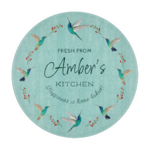 Custom Hummingbird Cutting Board Schneidebrett