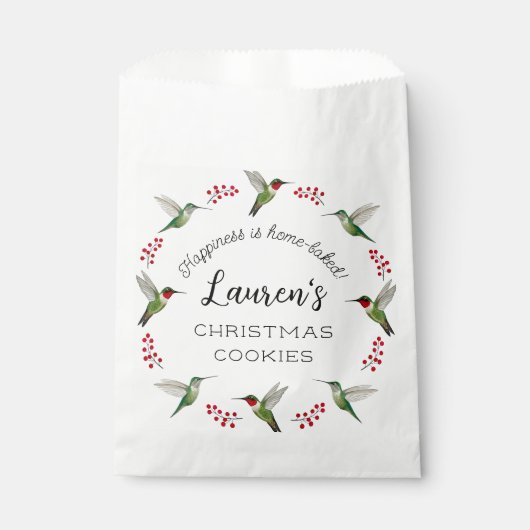 Custom Hummingbird Geschenktütchen (Vorderseite)