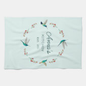 Custom Hummingbird Geschirrtuch (Horizontal)