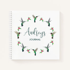 Custom Hummingbird Journal Notizblock