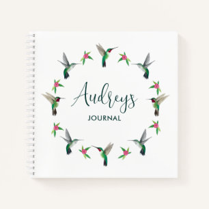 Custom Hummingbird Journal Notizblock