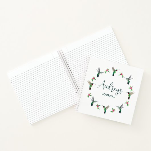 Custom Hummingbird Journal Notizblock (Innenseite)