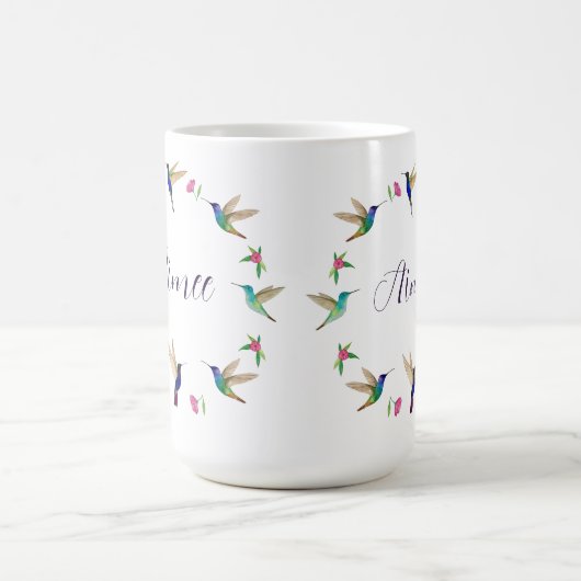 Custom Hummingbird Kaffeetasse (Mittel)