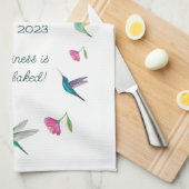 Custom Hummingbird Kitetücher Geschirrtuch (Viertel Falte)