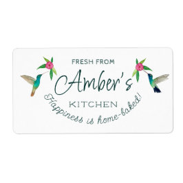 Custom Hummingbird-Label