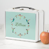 Custom Hummingbird Metal Lunch Box (Beispiel)