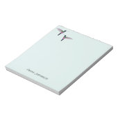 Custom Hummingbird Notepad Notizblock (Rotiert)