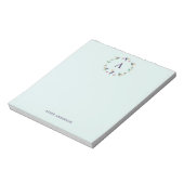 Custom Hummingbird Notepad Notizblock (Rotiert)