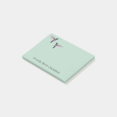 Custom Hummingbird Notes Post-it Klebezettel (angewinkelt)