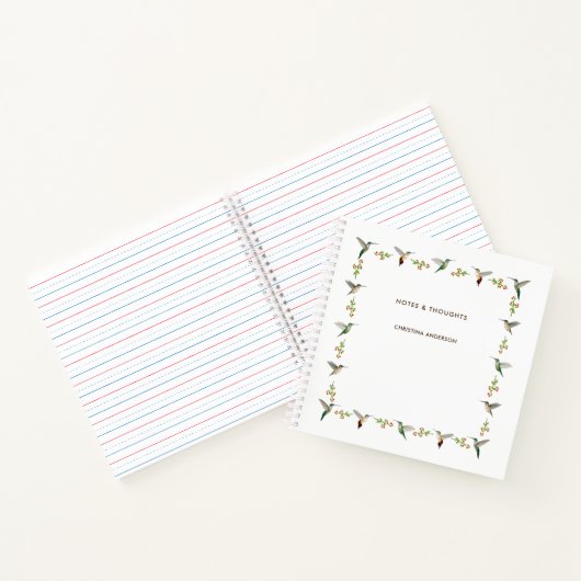 Custom Hummingbird Notizblock (Innenseite)