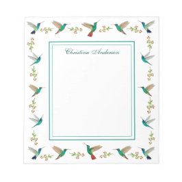Custom Hummingbird Notizblock