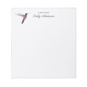 Custom Hummingbird Notizblock (Vorderseite)