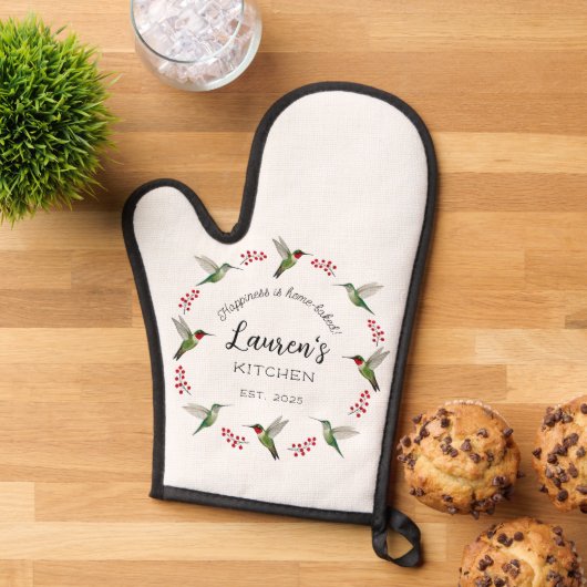 Custom Hummingbird Ofenhandschuh (Oben unten)