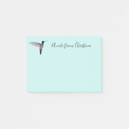 Custom Hummingbird Post-it Klebezettel