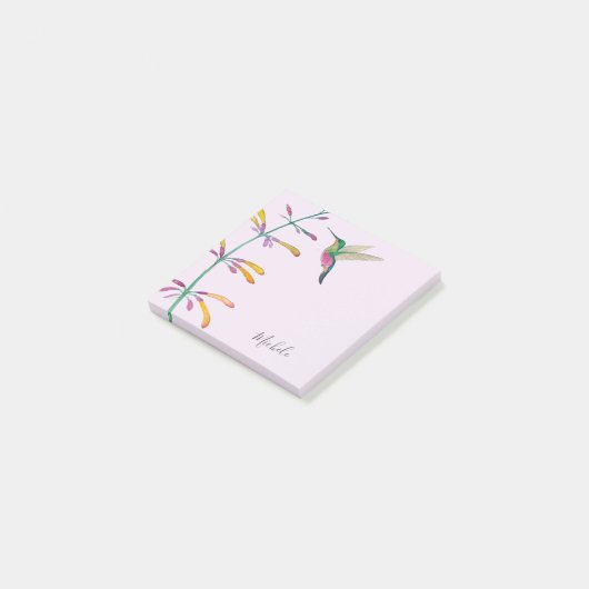 Custom Hummingbird  Post-it Klebezettel (angewinkelt)
