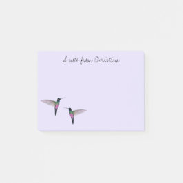 Custom Hummingbird Post-it Notes Klebezettel