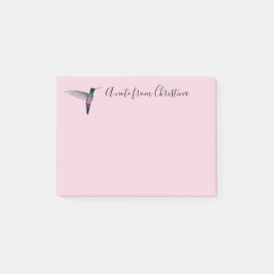 Custom Hummingbird Post-it Notes Klebezettel
