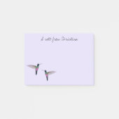 Custom Hummingbird Post-it Notes Post-it Klebezettel (Vorderseite)