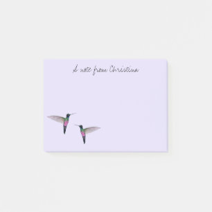 Custom Hummingbird Post-it Notes Post-it Klebezettel