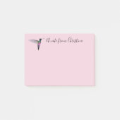 Custom Hummingbird Post-it Notes Post-it Klebezettel (Vorderseite)