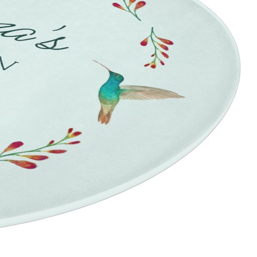 Custom Hummingbird Schneidebrett (Ecke)