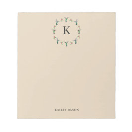 Custom Hummingbird-Schreibblock Notizblock