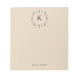 Custom Hummingbird-Schreibblock Notizblock