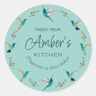Custom Hummingbird Stickers