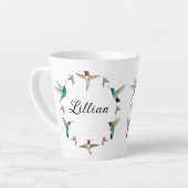 Custom Hummingbird-Tasse Milchtasse (Linke Ecke)