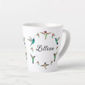 Custom Hummingbird-Tasse Milchtasse (Rechte Ecke)