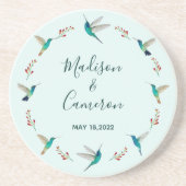 Custom Hummingbird Untersetzer (Vorne)