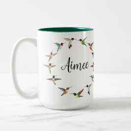 Custom Hummingbird Zweifarbige Tasse