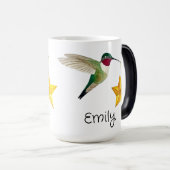 Custom Hummingbirds and Stars Zweitone Coffee Tass Verwandlungstasse (VorderseiteRechts)