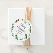 Custom Hummingbirds Christmas Geschenkanhänger (Beispiel)