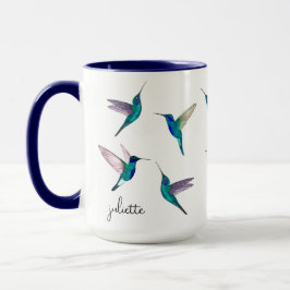 Custom Hummingbirds Mug Tasse
