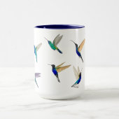 Custom Hummingbirds Mug Tasse (Zentrum)