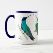 Custom Hummingbirds Mug Tasse (Links)