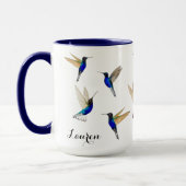 Custom Hummingbirds Mug Tasse (Links)