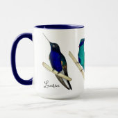 Custom Hummingbirds Mug Tasse (Links)