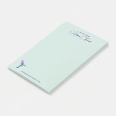 Custom Hummingbirds Notepad Post-it Klebezettel (angewinkelt)