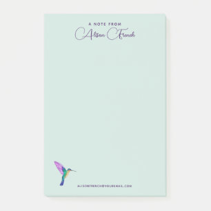 Custom Hummingbirds Notepad Post-it Klebezettel