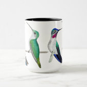 Custom Hummingbirds Tasse (Zentrum)