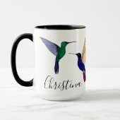 Custom Hummingbirds Tasse (Links)