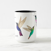 Custom Hummingbirds Tasse (Zentrum)